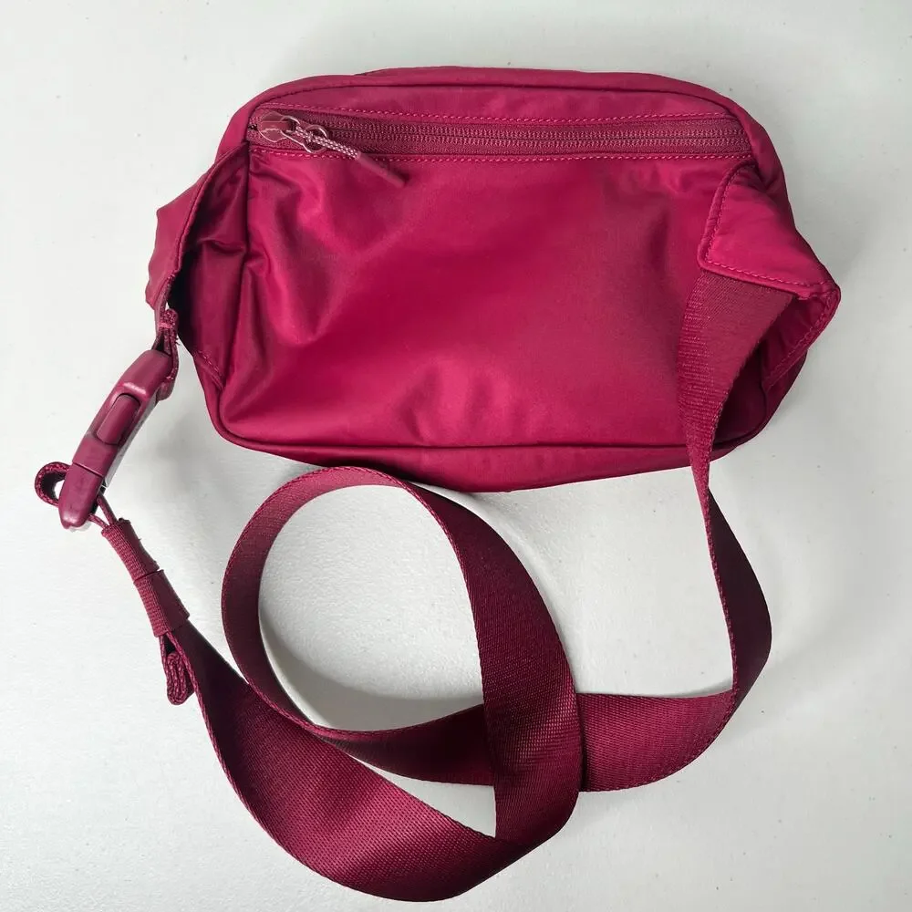 Lululemon Red Merlot Everywhere Belt Bag